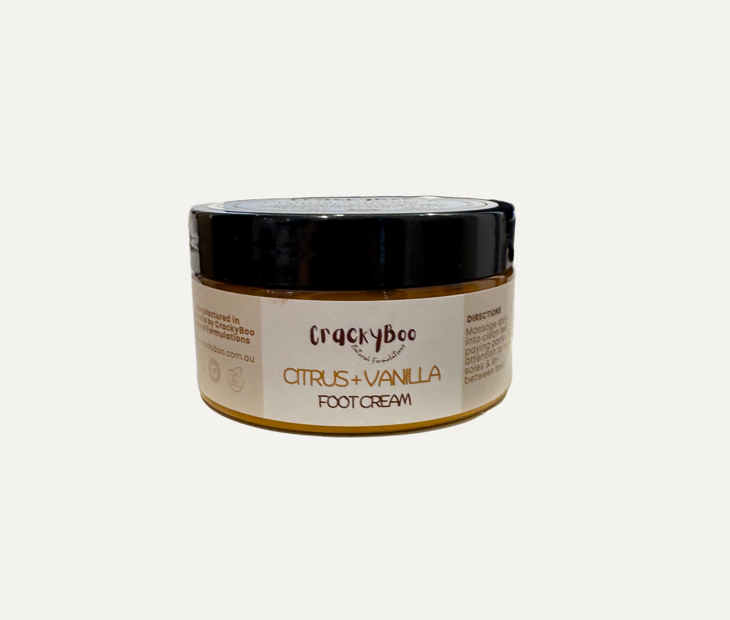Citrus + Vanilla Foot Cream