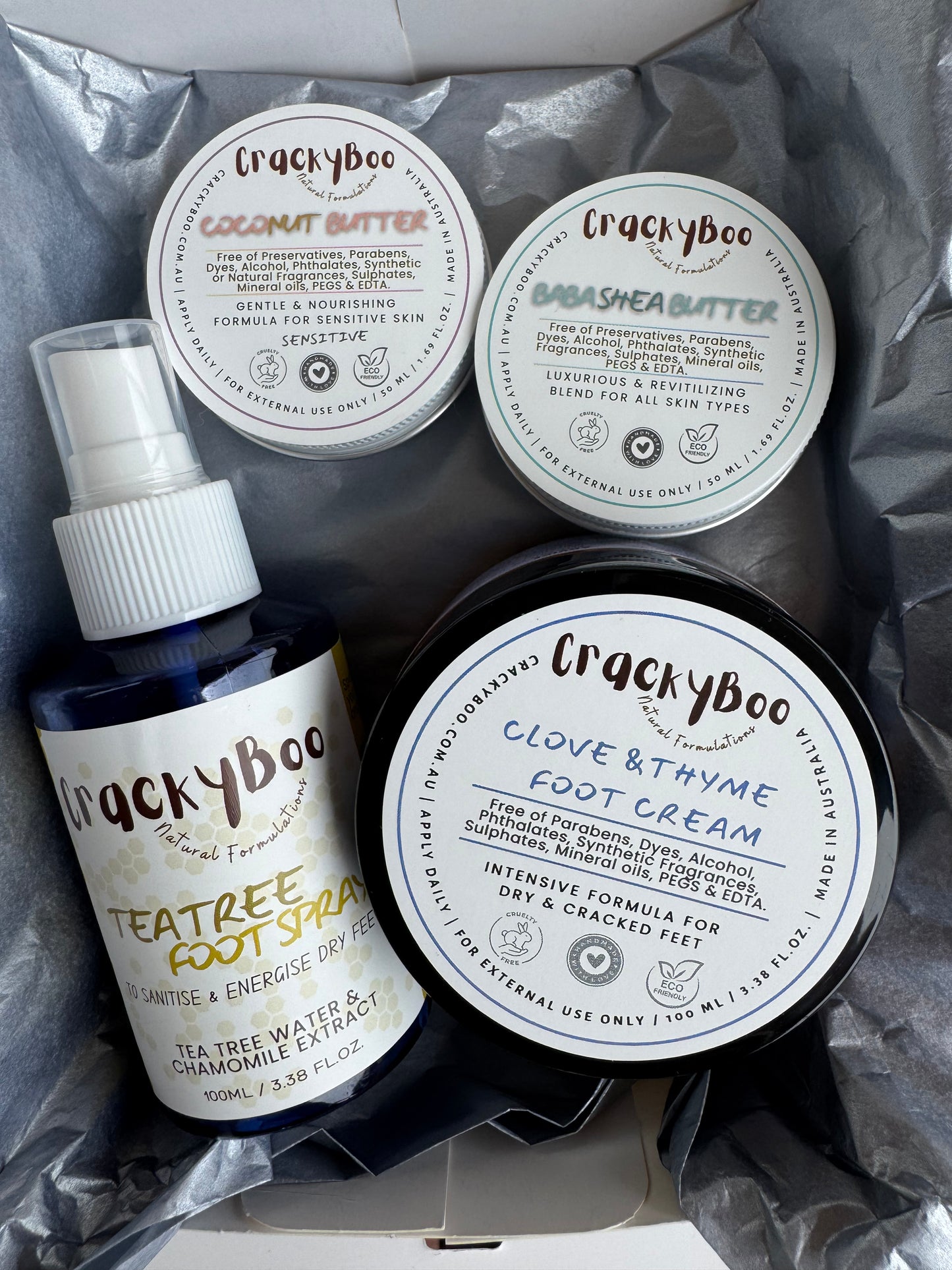 Natural Bliss Foot & Body Care Gift Box